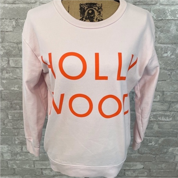 J. Crew Pink Hollywood Sweatshirt - Picture 3 of 6